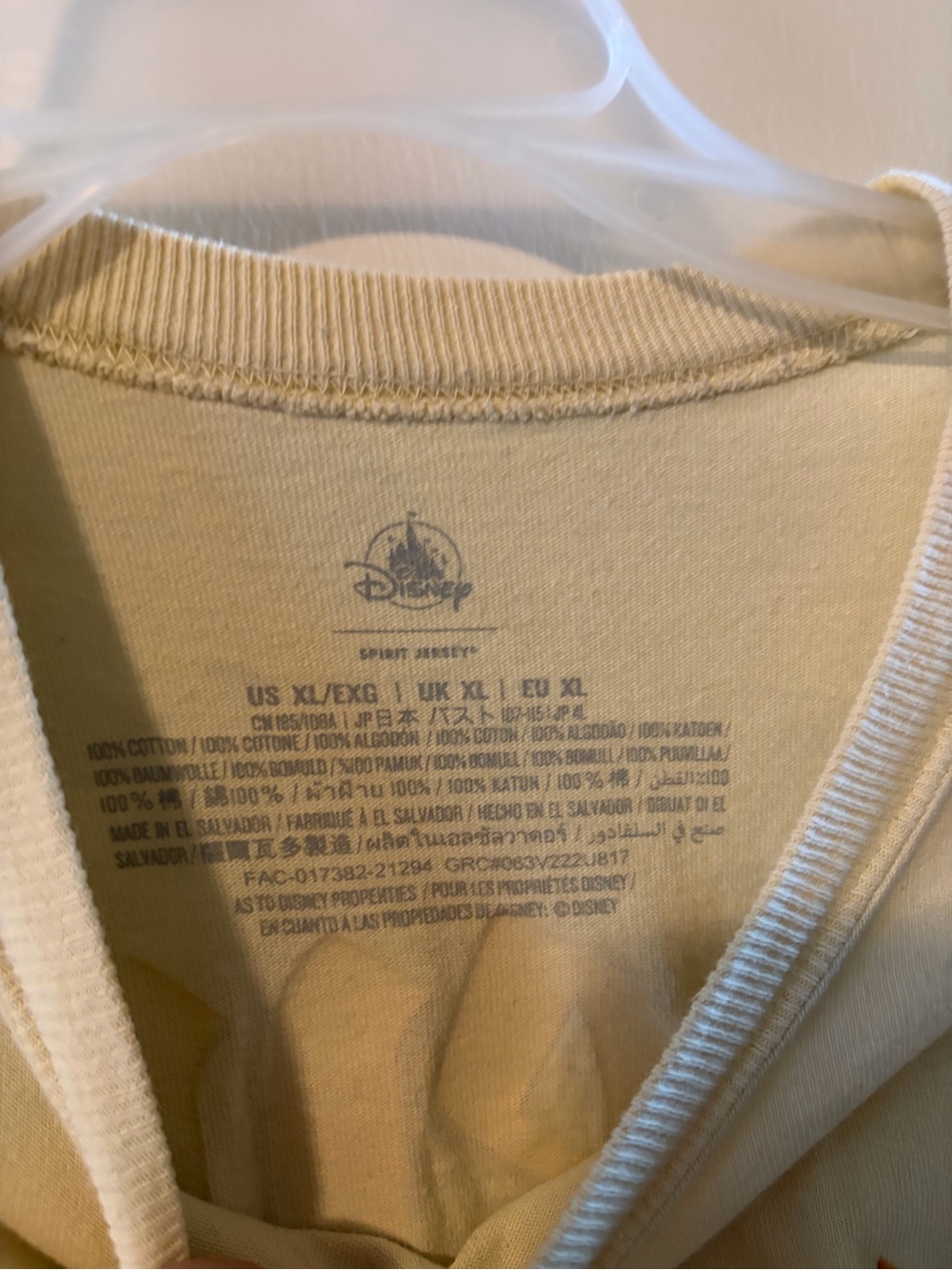 Disney Cream Graphic Pullover with Subtle Logo Print - Picture 5 of 7